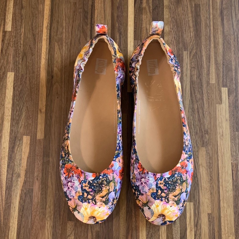 Fitflop Allegro Flowercrush Ballet Flats - Picture 11 of 11
